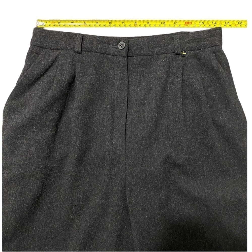 Pendleton 100% Virgin Wool Dark Gray Pleaded Dres… - image 5